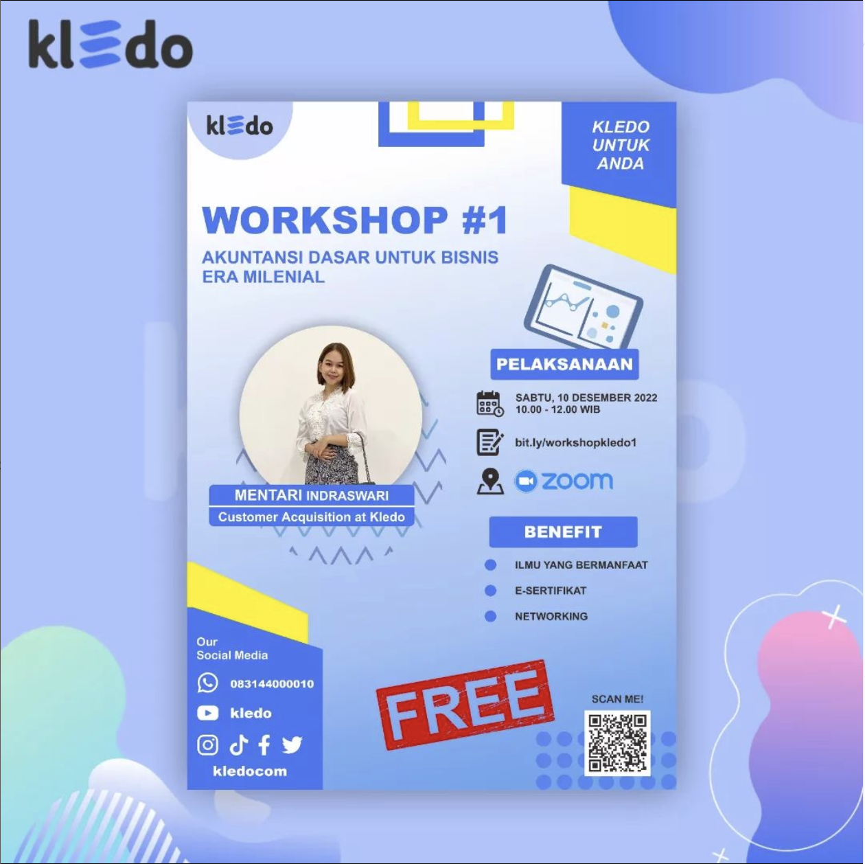 Workshop #1 Akuntansi Dasar Untuk Bisnis Era Milenial